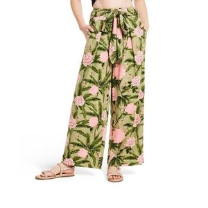 Agua Bendita x Target Large Peony Print Pants